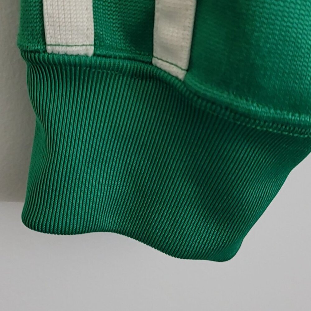 Champion Men's Green Zip-Up Sweater - Picture 4 of 6
